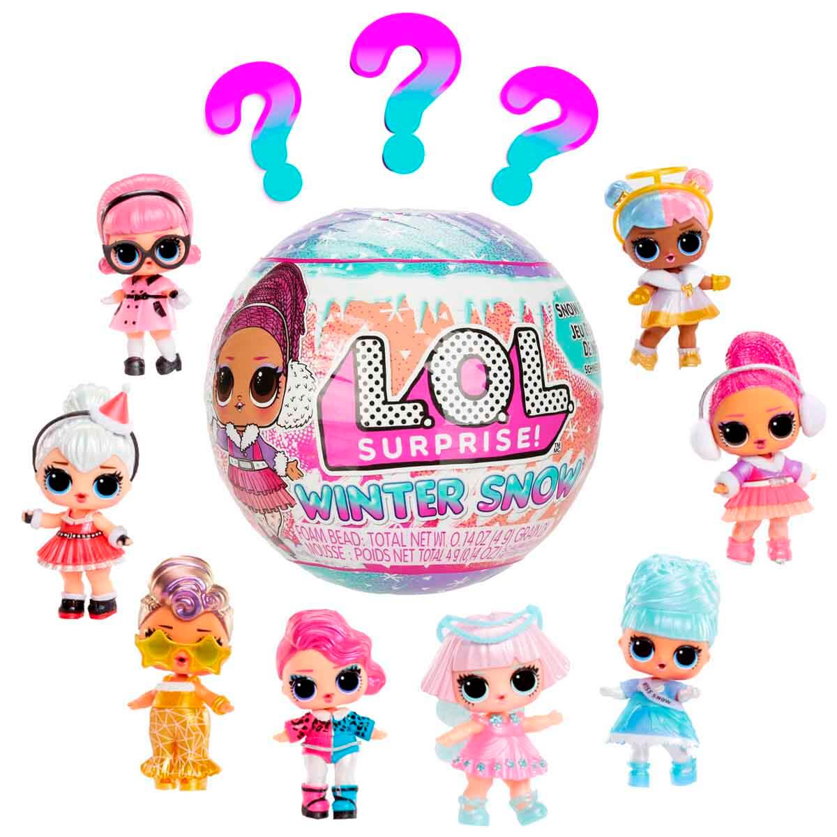 Кукла мини L.O.L. Surprise! Winter Snow Tots высота 8 см 120643 - фото 6