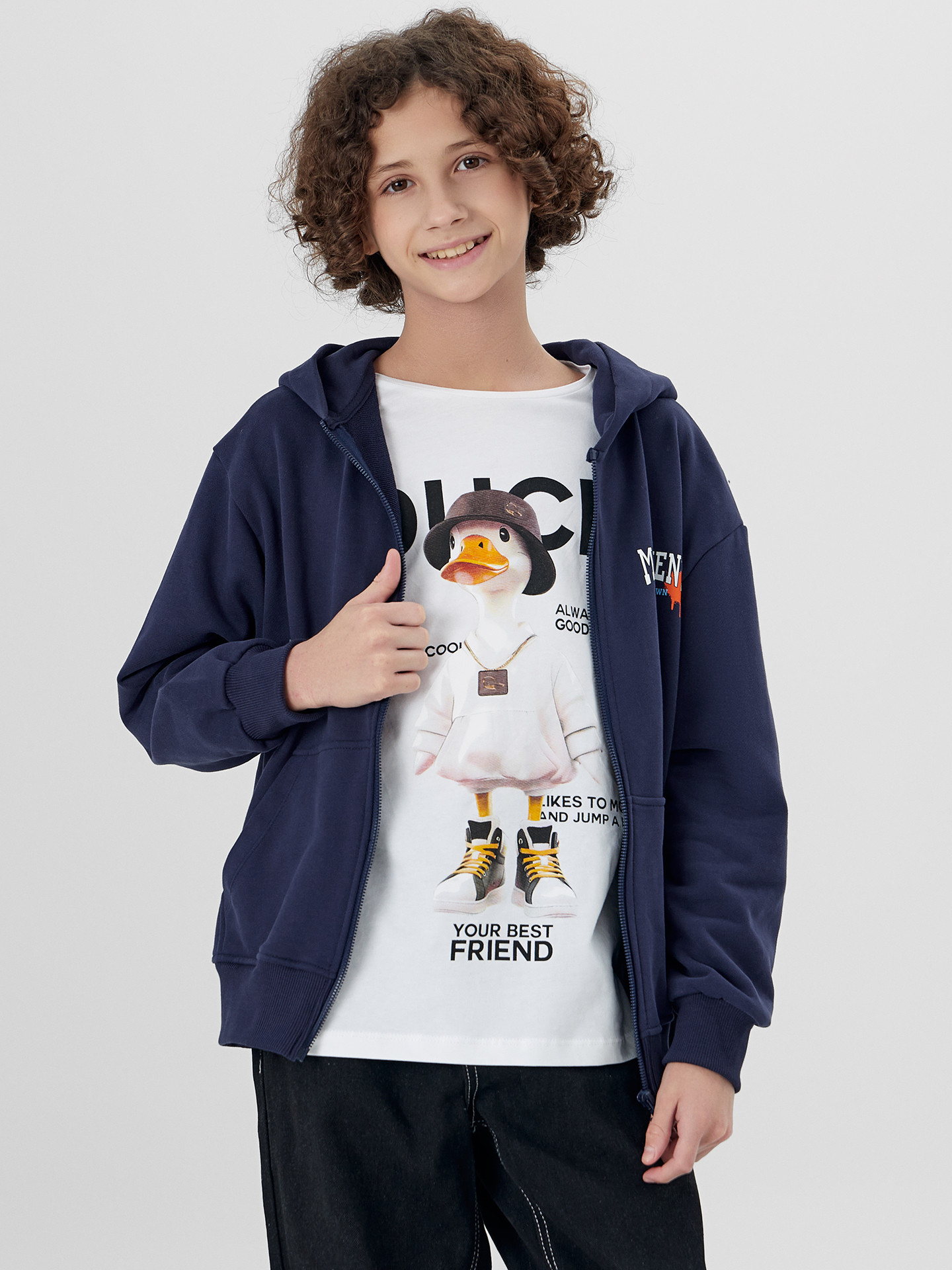 Футболка Mark Formelle (Марк Формэль) 113432/белый +печать6 - фото 6