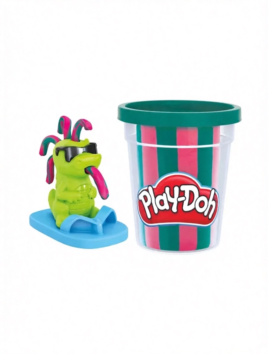 Масса для лепки Play-Doh Sun Fun Pals Iguana 1 цв. - фото 1