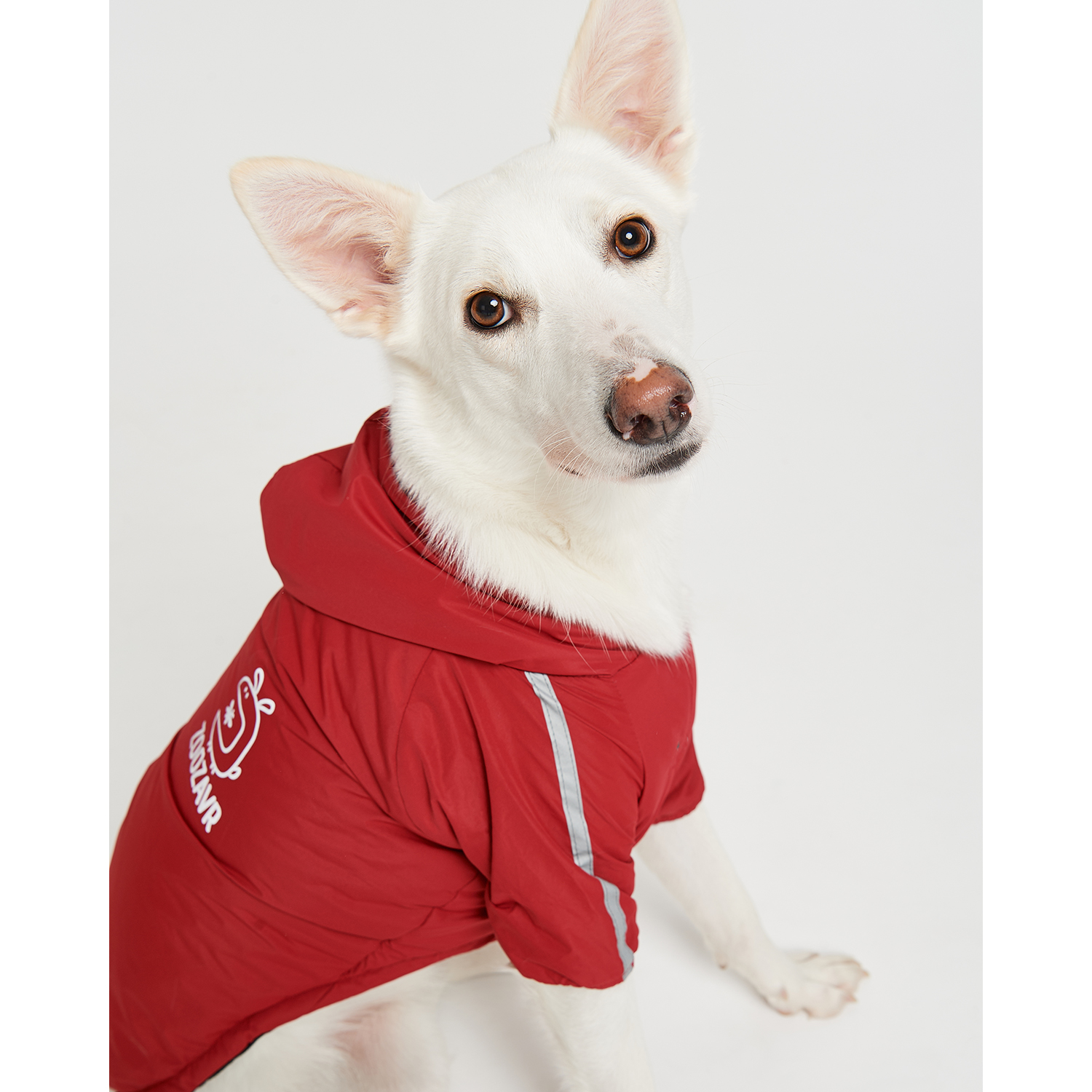 Куртка для собак Зоозавр красная 65 - фото 12