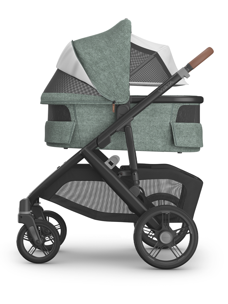 Люлька для коляски UPPAbaby V3 GWEN зеленый меланж - фото 4