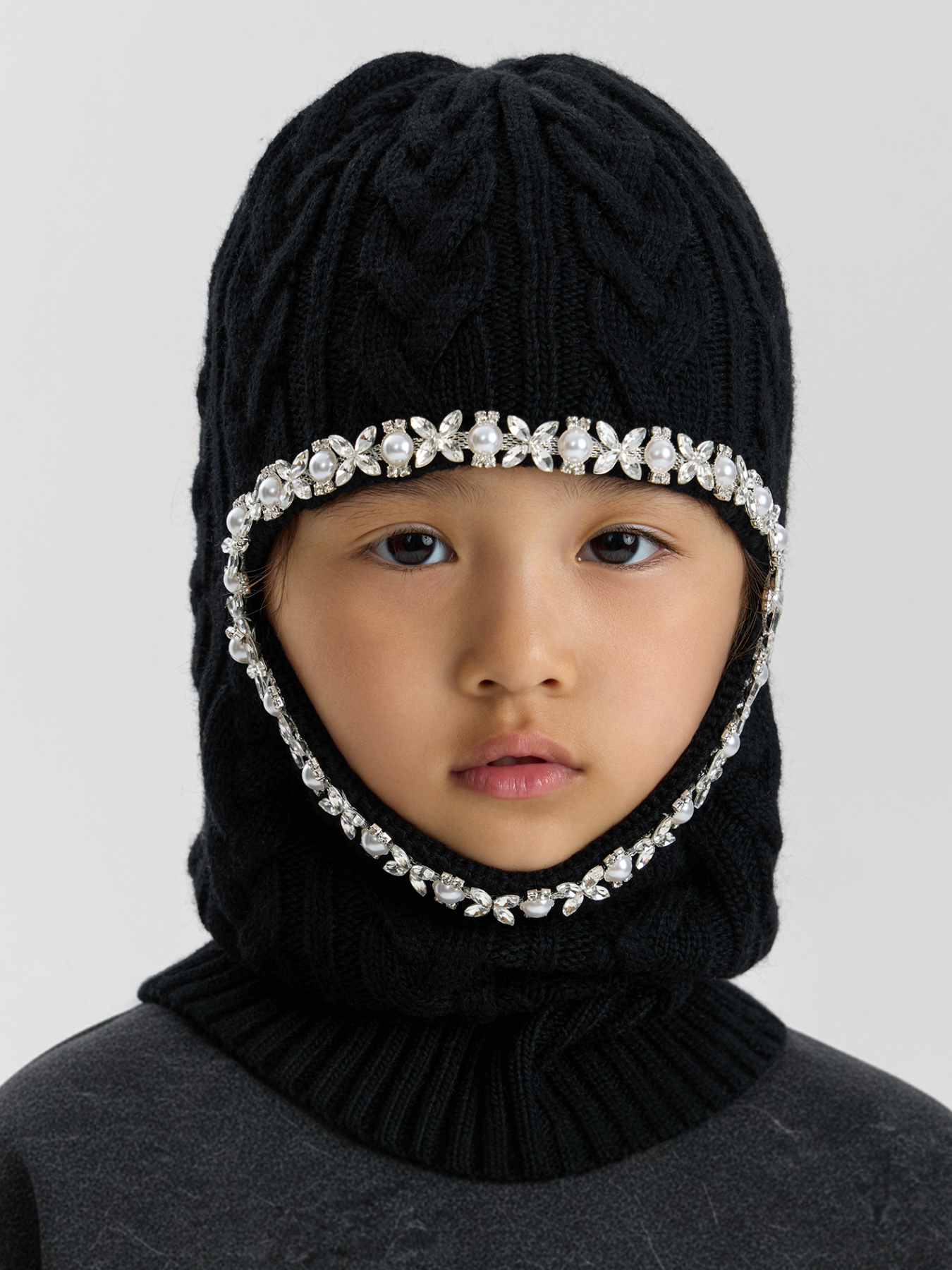 Балаклава Happy Baby 89156-0_dark-grey - фото 1