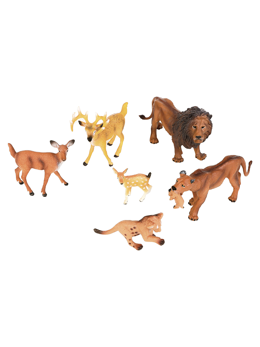 Игровой набор Masai Mara Семья львов и оленей - фото 10