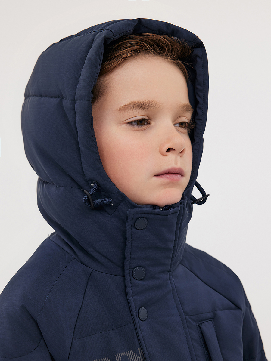 Пуховик Baon BK5024511/DEEP NAVY - фото 5