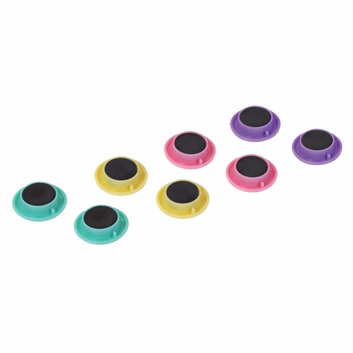 Магнит Brauberg Цветные 8 шт. - фото 4