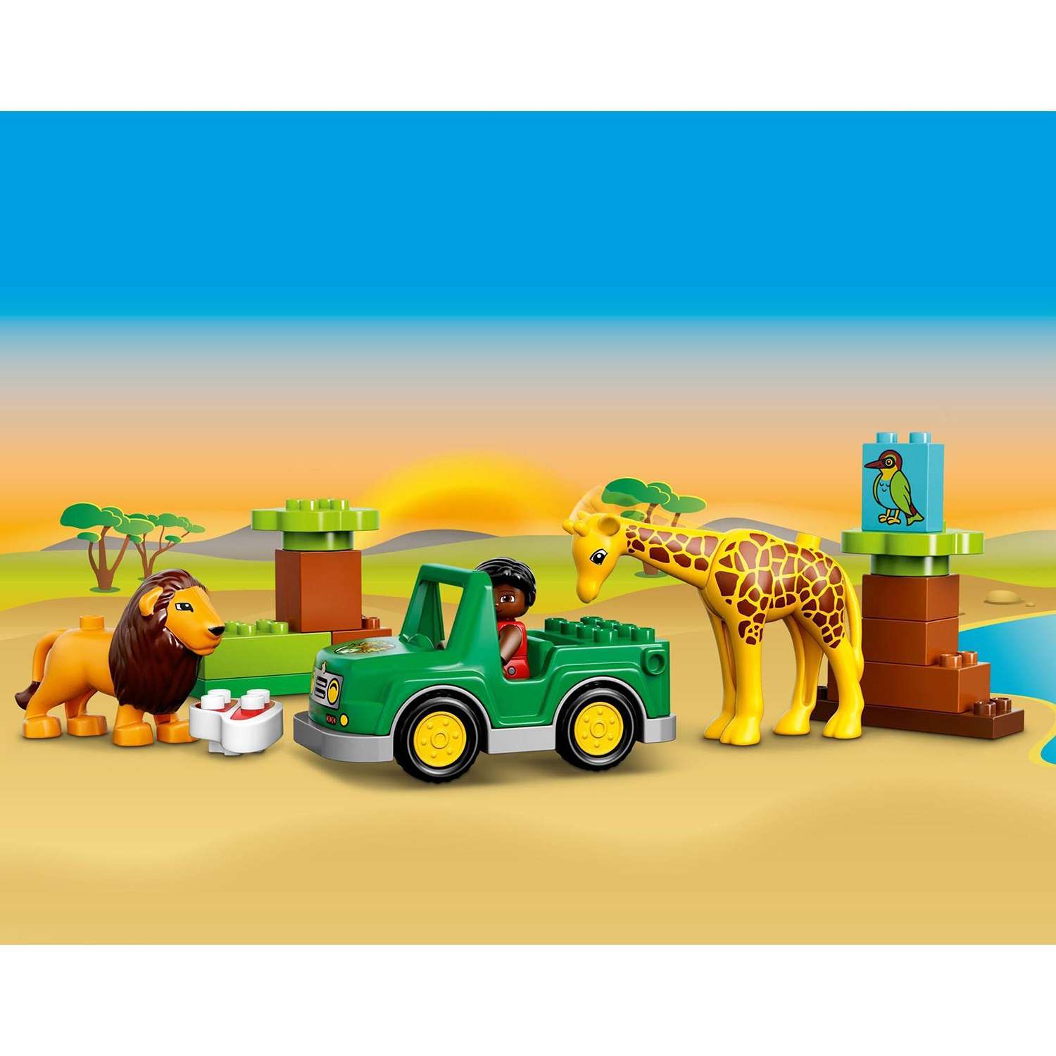Конструктор LEGO DUPLO Вокруг света: Африка блочный - фото 5