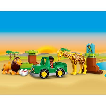 Конструктор LEGO DUPLO Вокруг света: Африка блочный