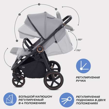 Коляска прогулочная MOWbaby Trail