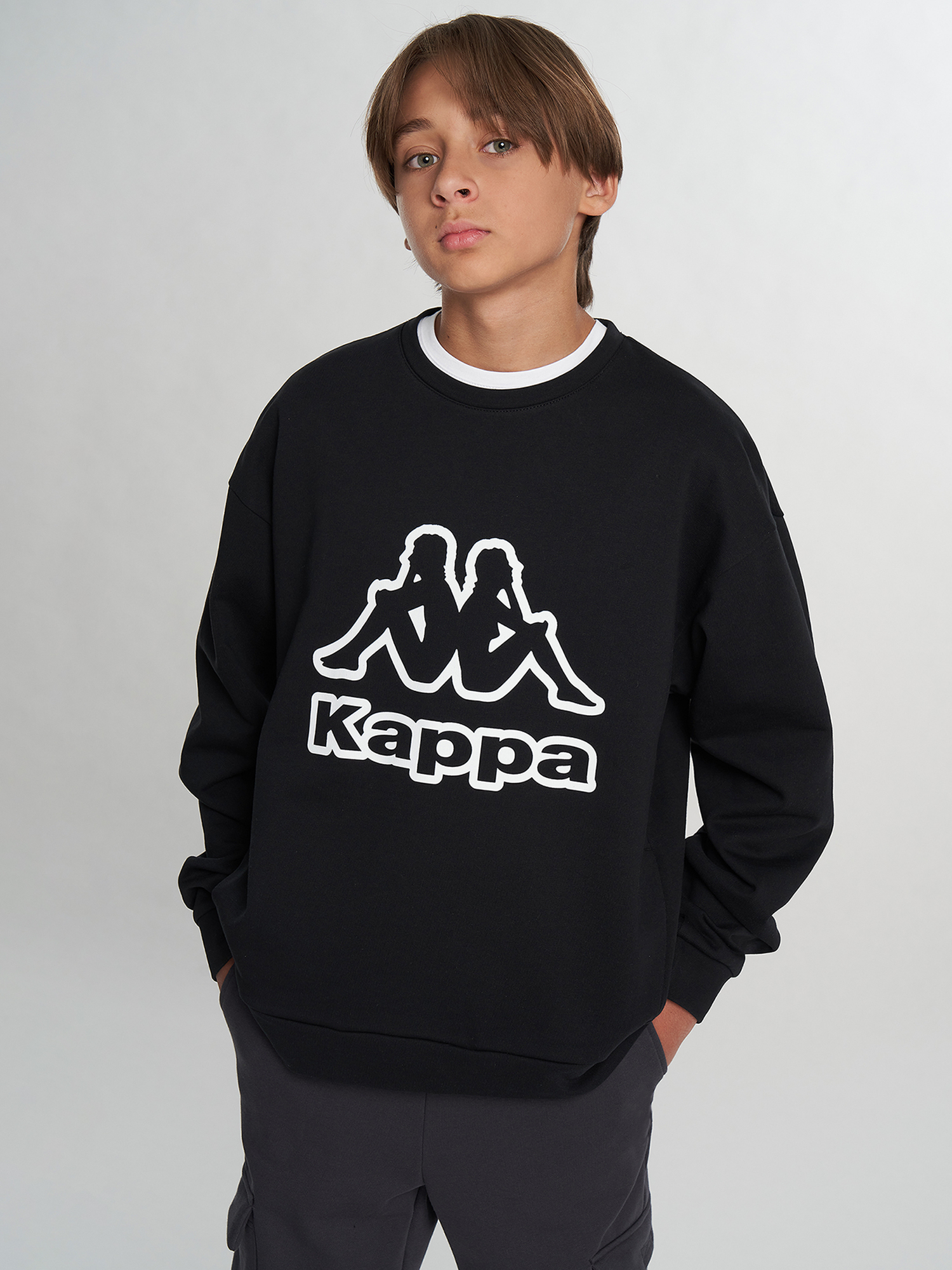 Свитшот Kappa 142293KAP-B2 - фото 10