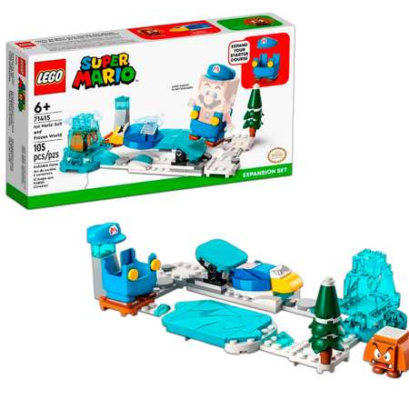 Конструктор LEGO Super Mario Костюм ледяного Марио блочный
