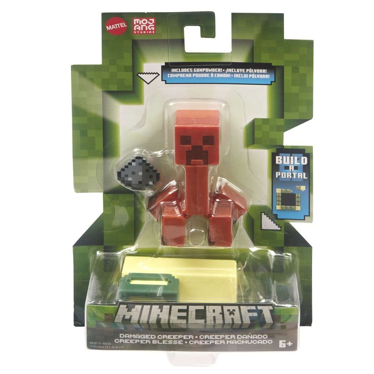 Фигурка Minecraft Поврежденный Крипер - фото 4