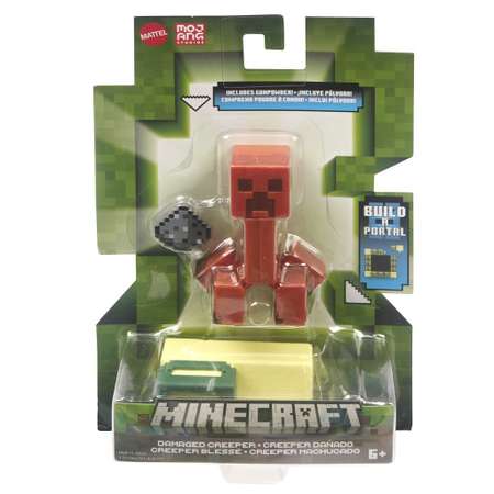 Фигурка Minecraft Поврежденный Крипер
