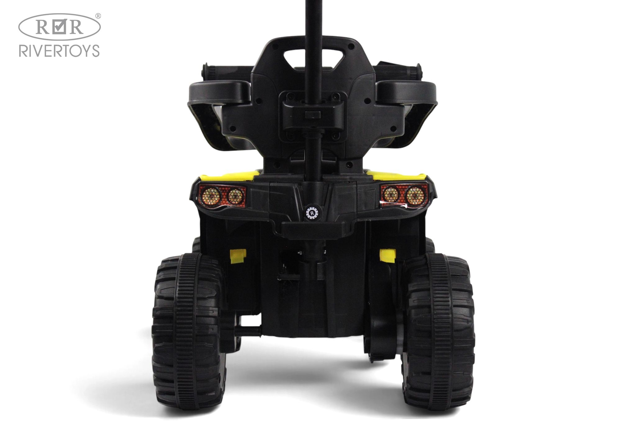 Электромобиль RIVERTOYS F003FF-NEW-YELLOW - фото 2