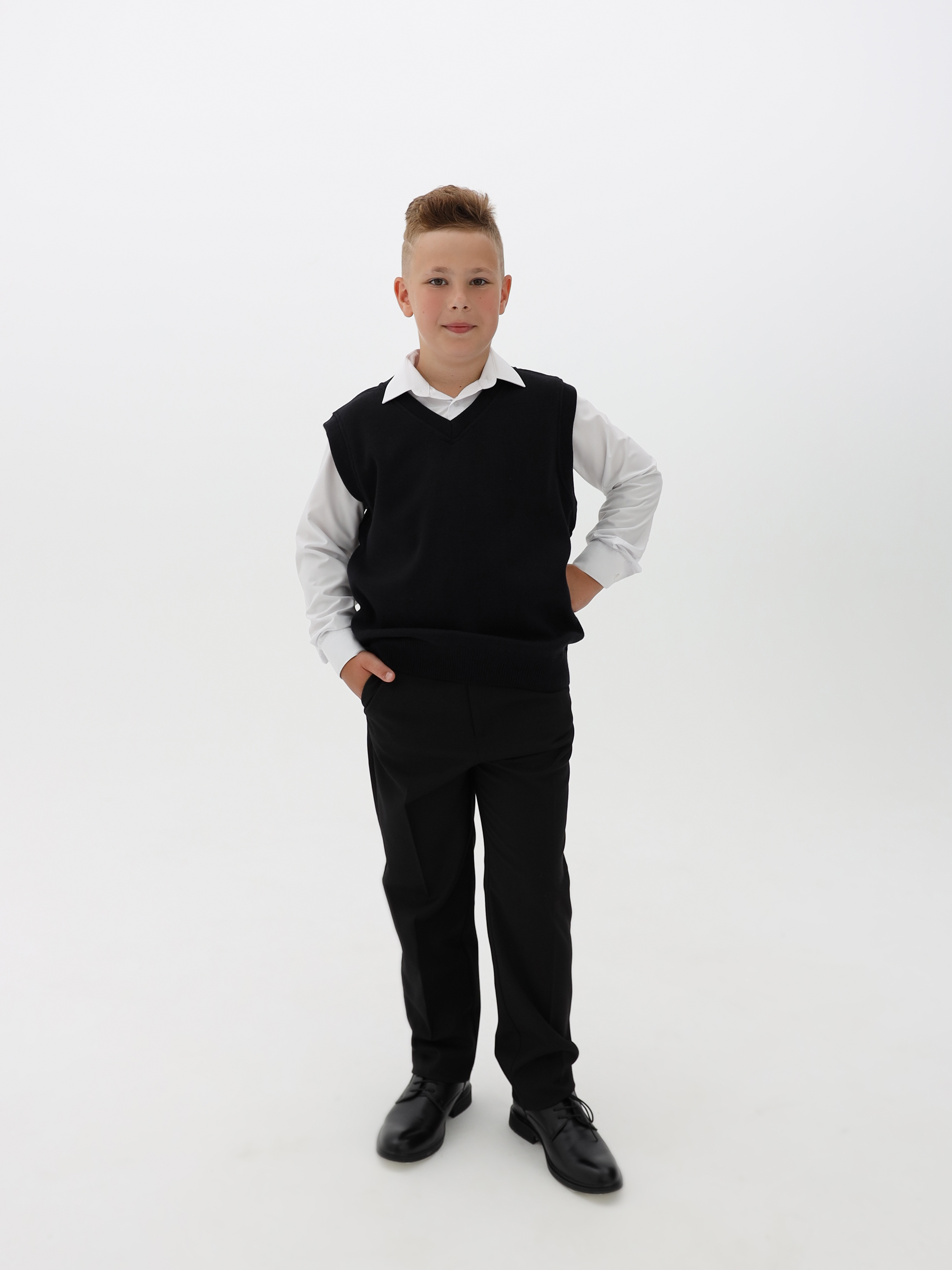 Жилет DECADE 53053DKBL - фото 4