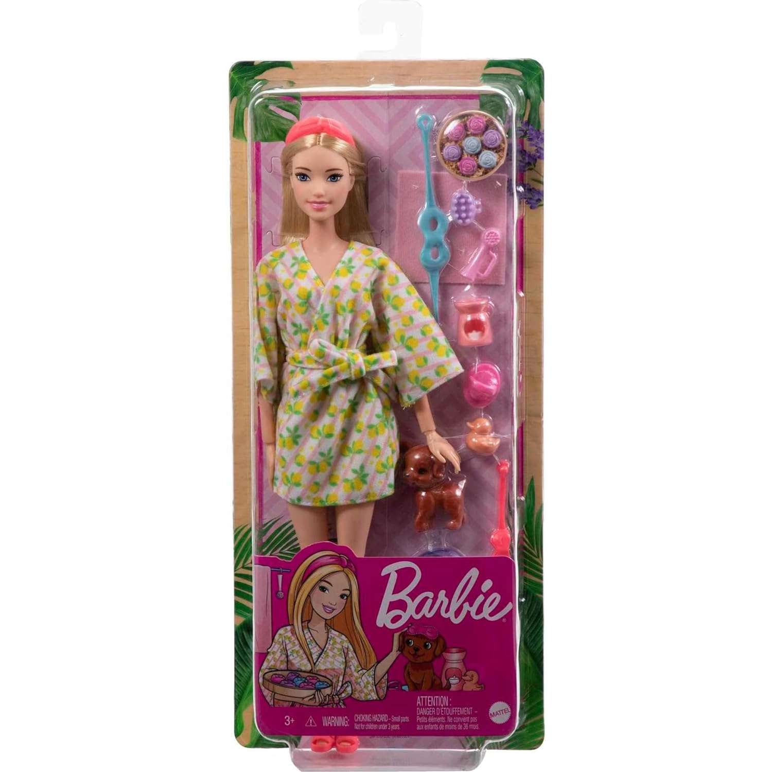 Кукла модельная Barbie День SPA HKT90 - фото 6