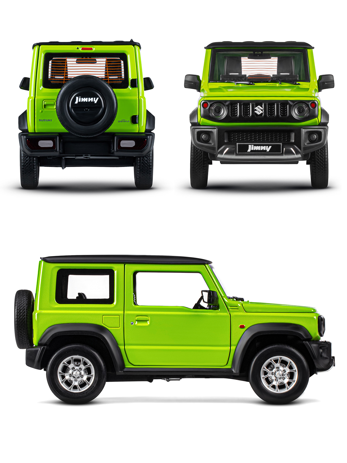 Внедорожник АВТОпанорама Suzuki Jimny 1:18 JB1251508 - фото 8