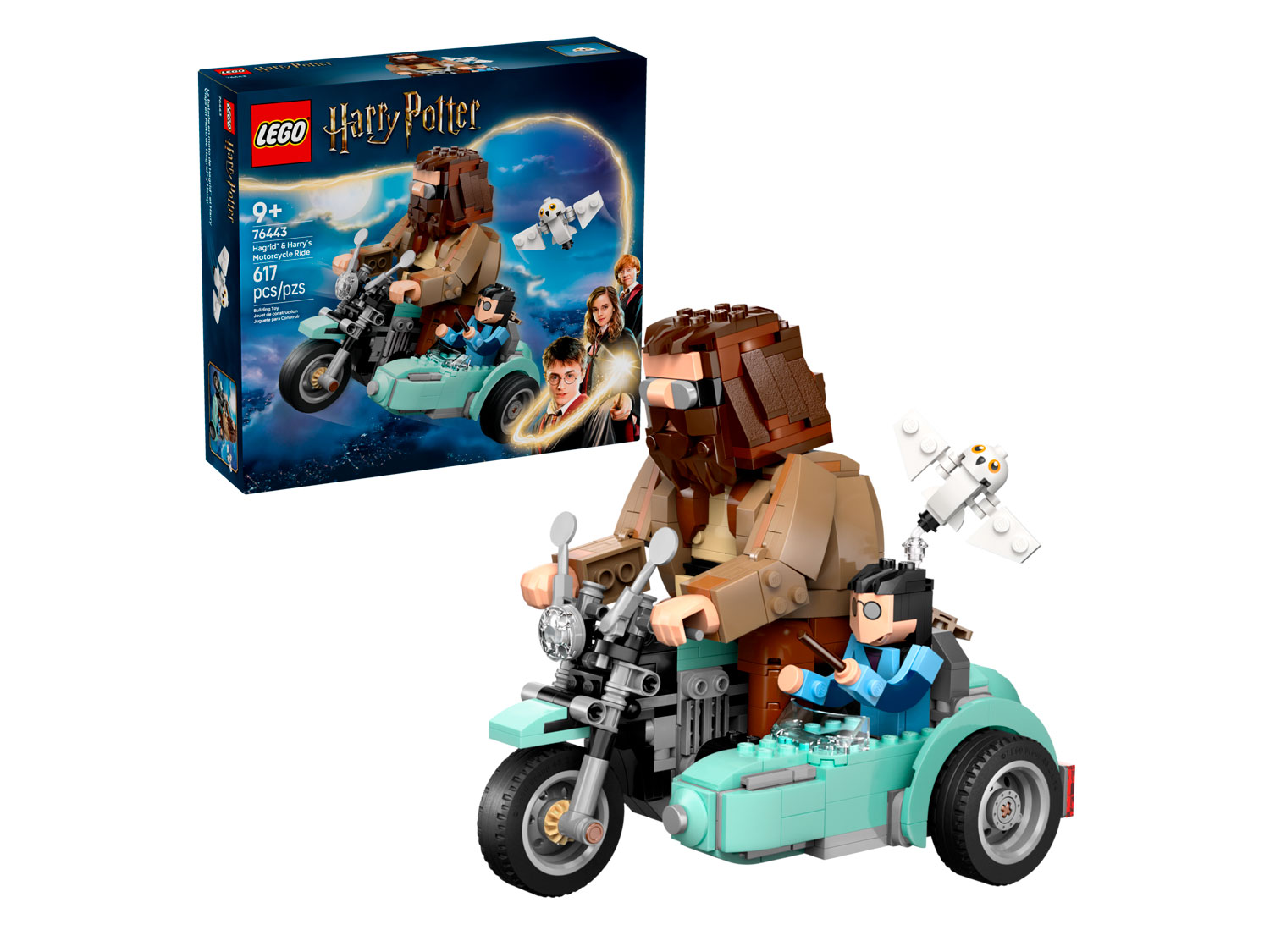 Конструктор LEGO Harry Potter Поездка Хагрида и Гарри 617 дет. - фото 1