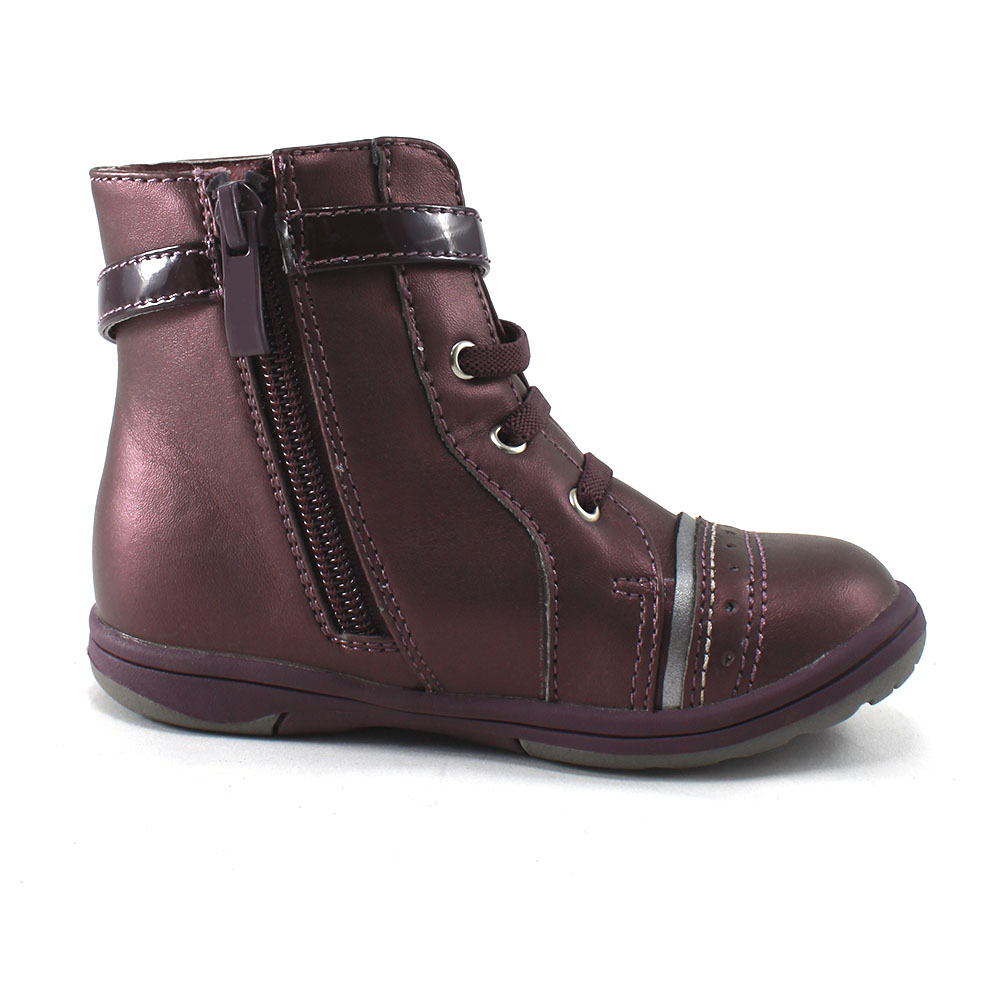 Ботинки Europen K11787-СВ EUROPEN Ботинки для девочки,темно-фиолетовый - фото 2