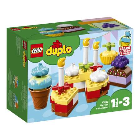 Конструктор LEGO DUPLO Мой первый праздник блочный