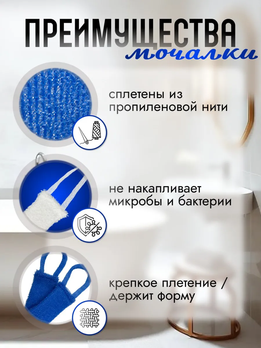 Мочалка PRO CLEANLY - фото 3