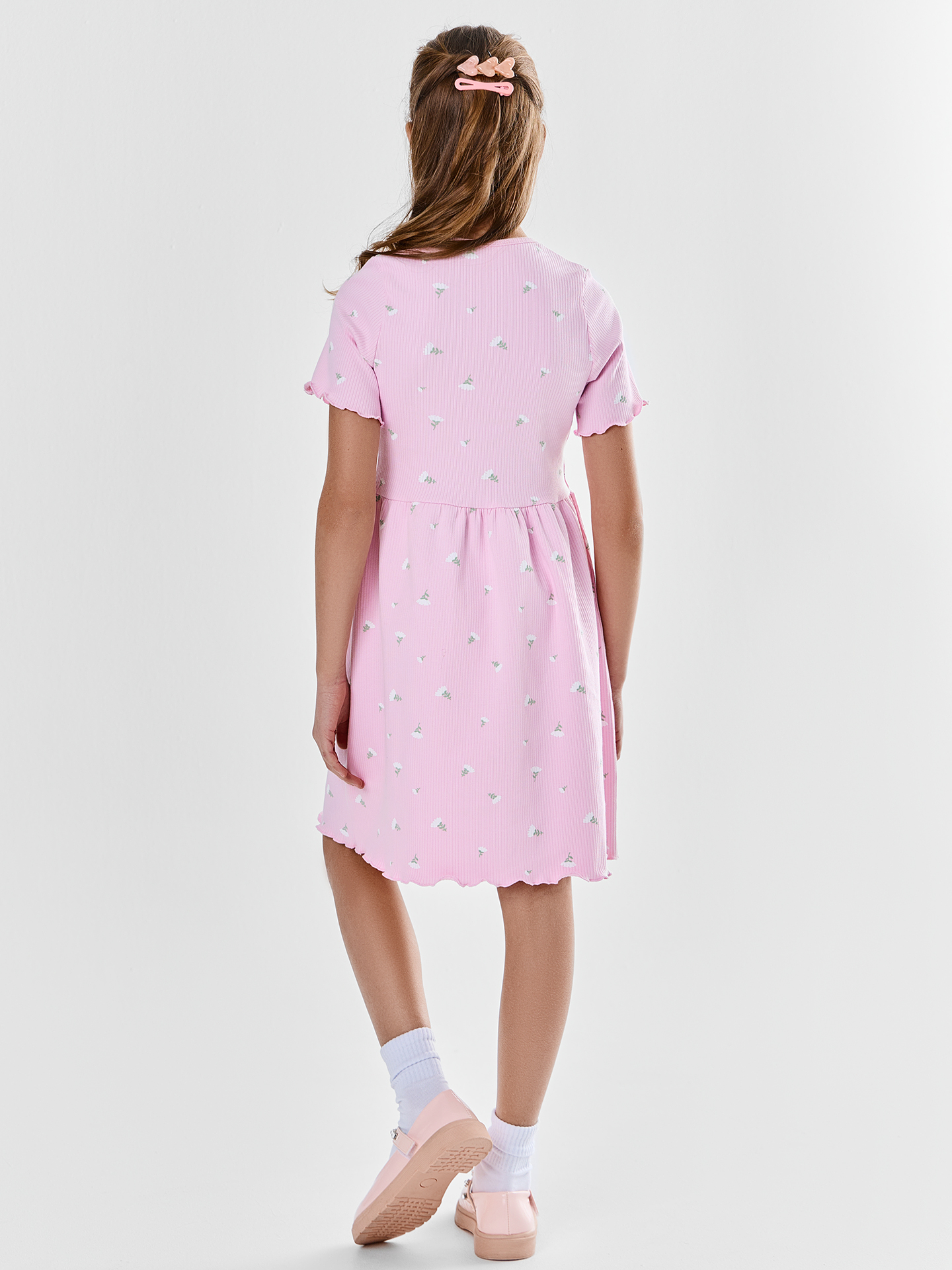 Платье Mark Formelle (Марк Формэль) 157864/цветочки на розовом - фото 5