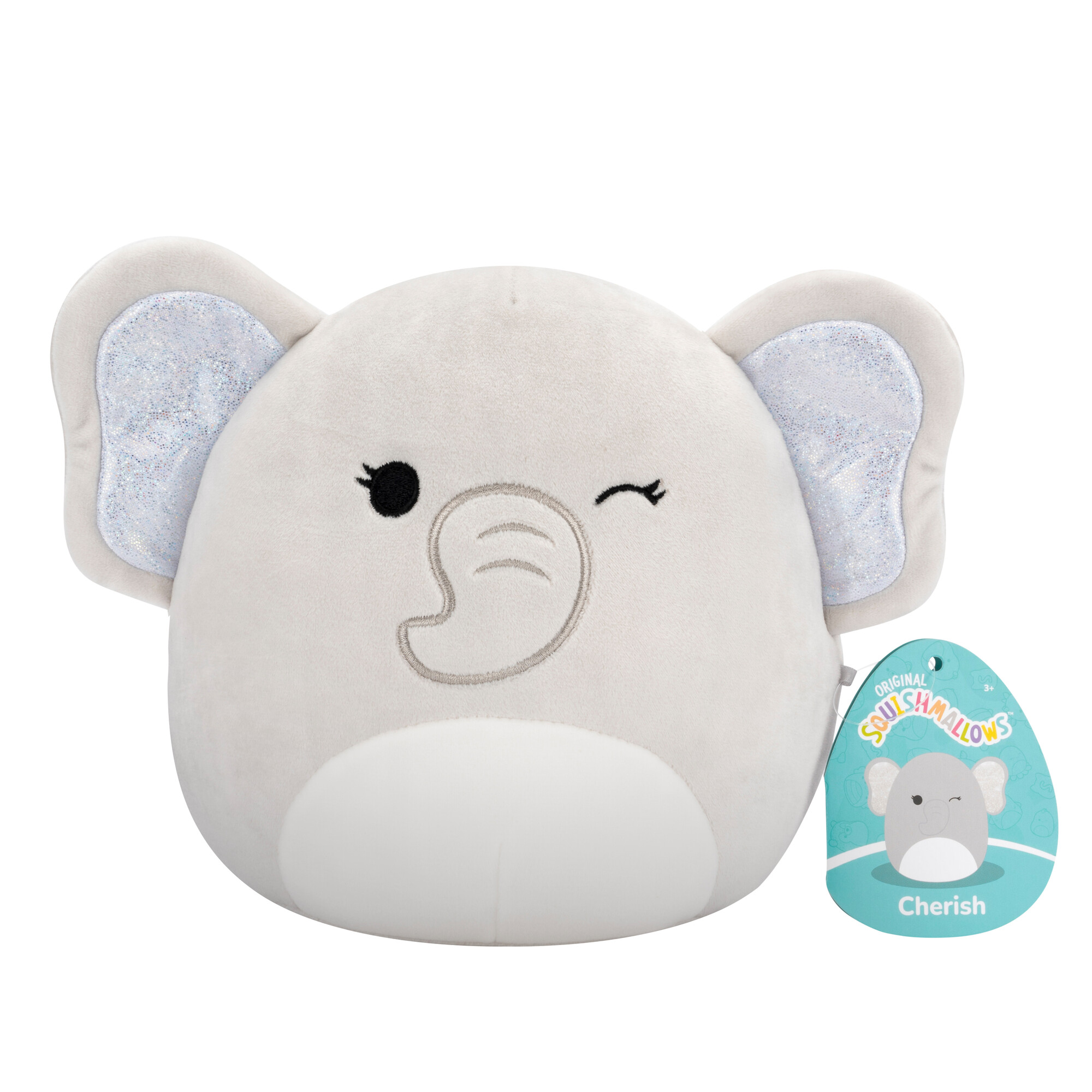 Игрушка мягкая Squishmallows слон 19 см - фото 3
