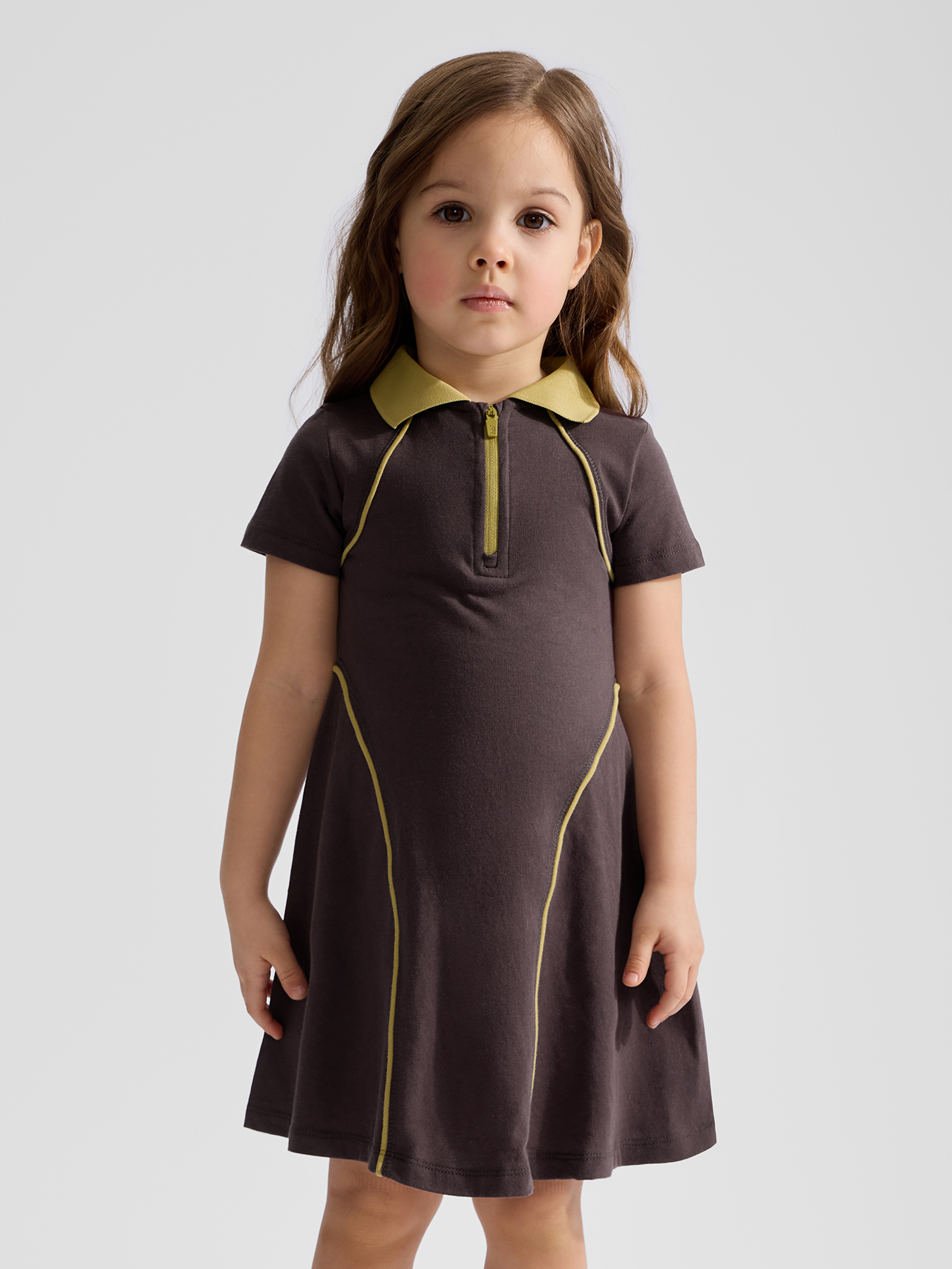 Платье Happy Baby 88718-1_violet - фото 2