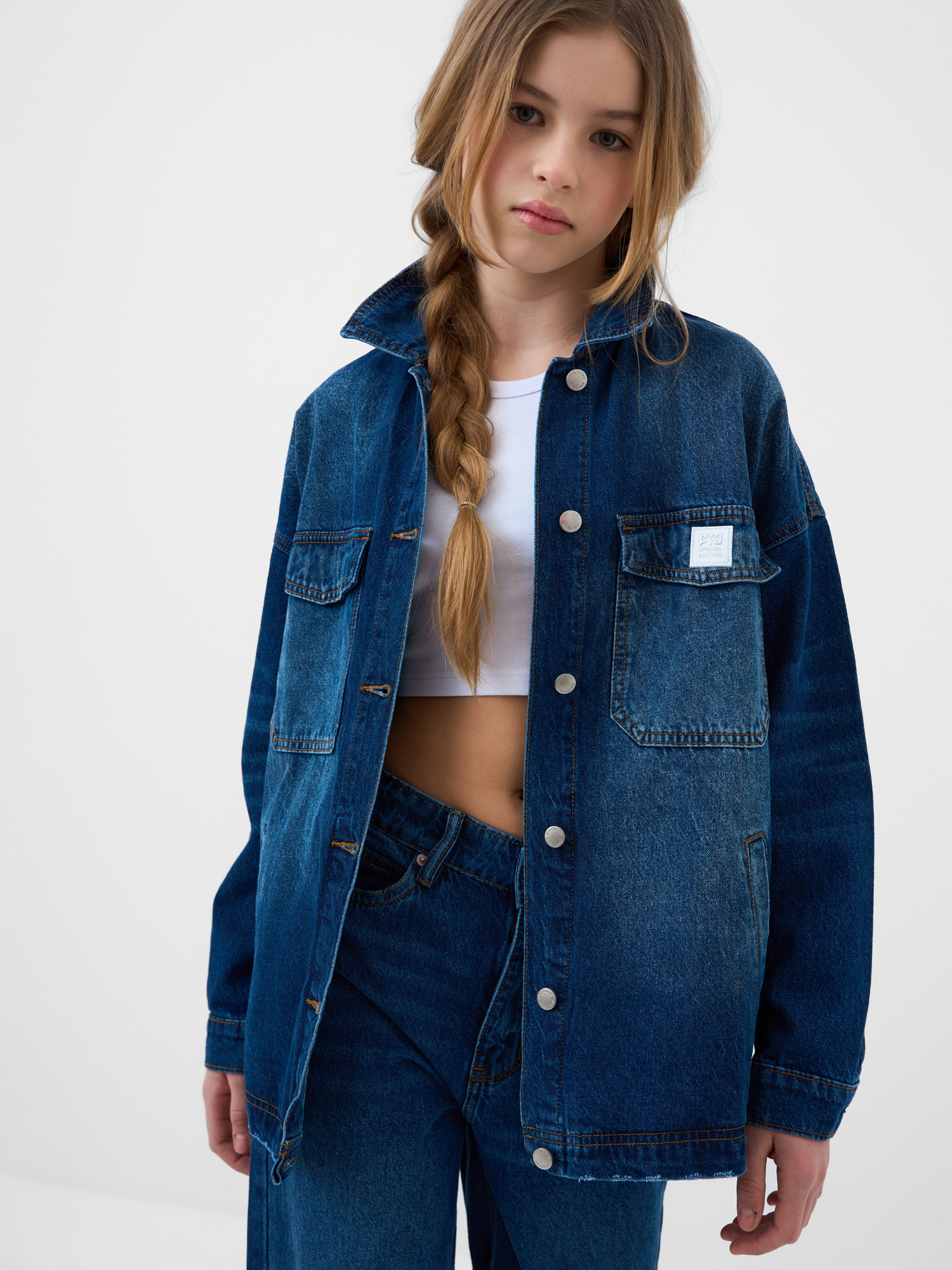 Куртка джинсовая PlayToday 12621123 - фото 1