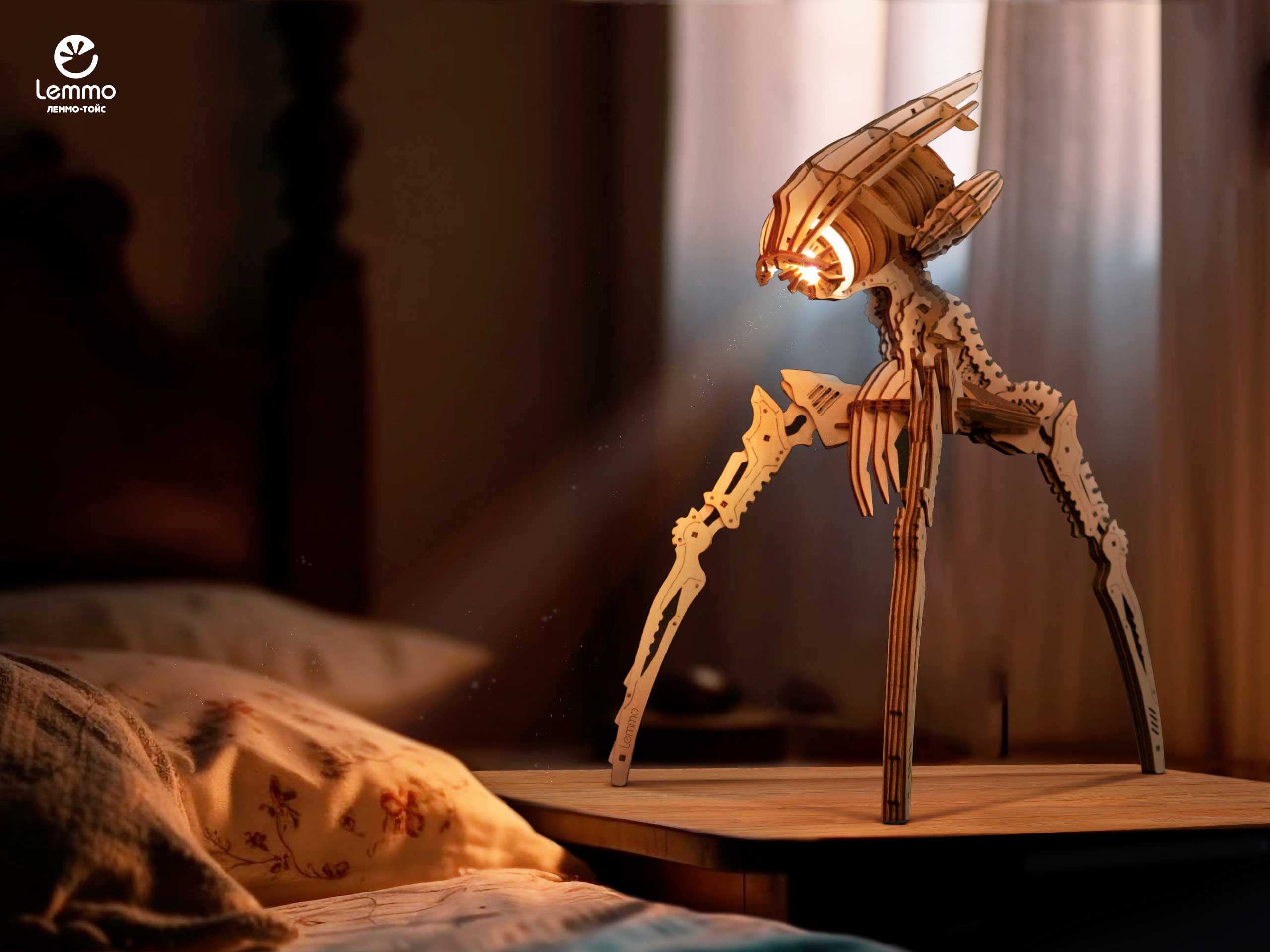 Конструктор Lemmo Захватчик Миров деревянный 183 дет. - фото 6