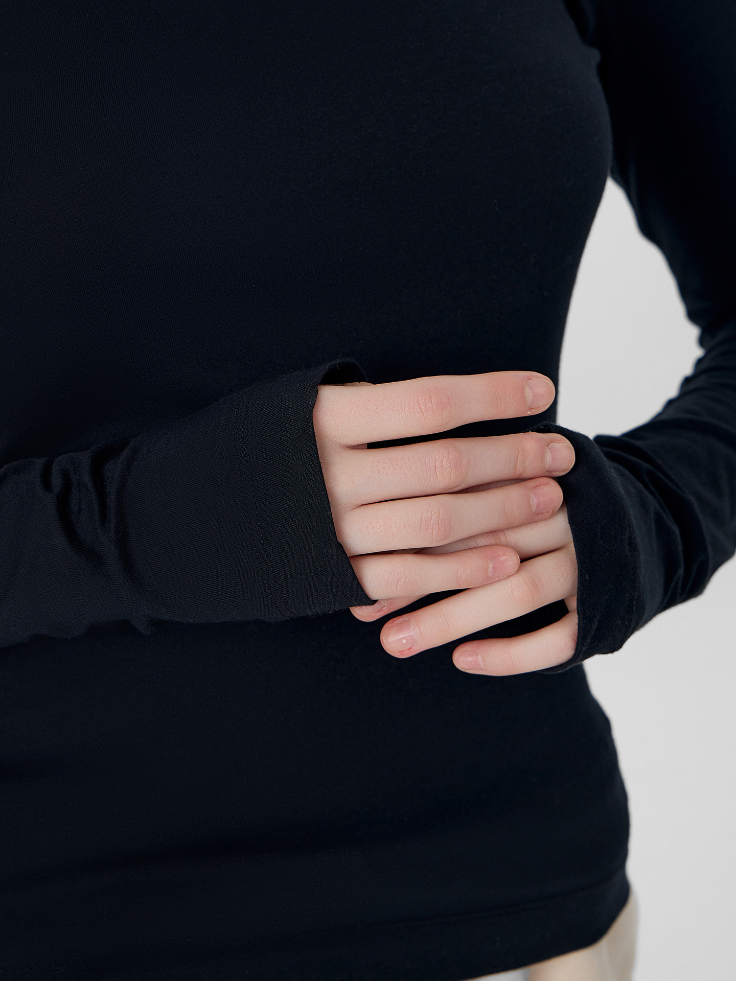 Лонгслив Mark Formelle (Марк Формэль) 122526/черный - фото 5