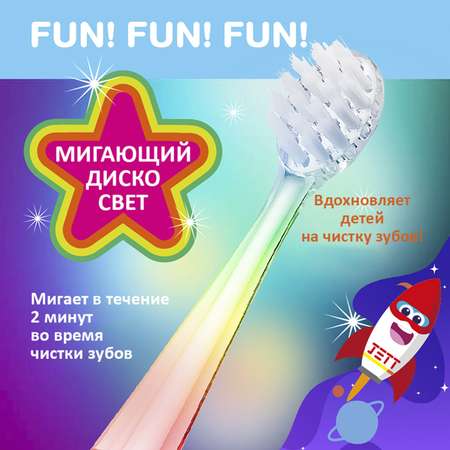 Зубная щетка электрическая Brush-Baby от 3 лет