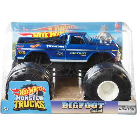 Автомобиль Hot Wheels Monster Tracks 1:24
