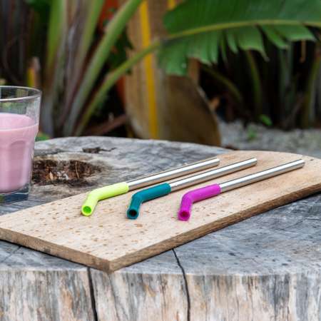 Трубочки для стаканов Klean Kanteen Steel Straws 4 шт