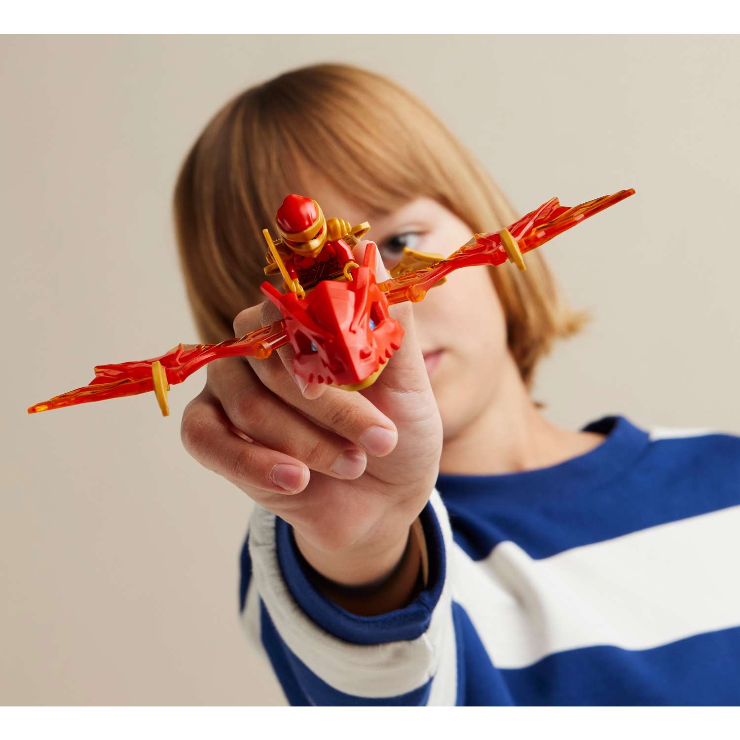 Конструктор LEGO NINJAGO Удар восходящего дракона Кая 24 дет. - фото 12