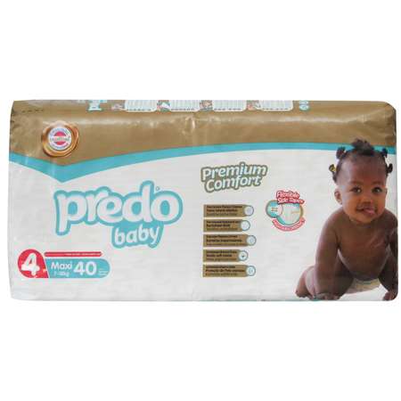 Подгузники Predo 4 (7-18 кг) 40 шт.
