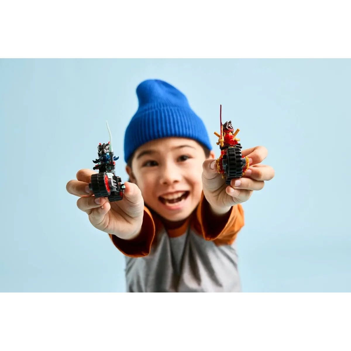 Конструктор LEGO NINJAGO Гонка Кая на мотоцикле 79 дет. - фото 8
