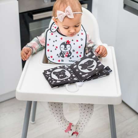 Нагрудник Babyono текстиль 1 шт. в ассортименте