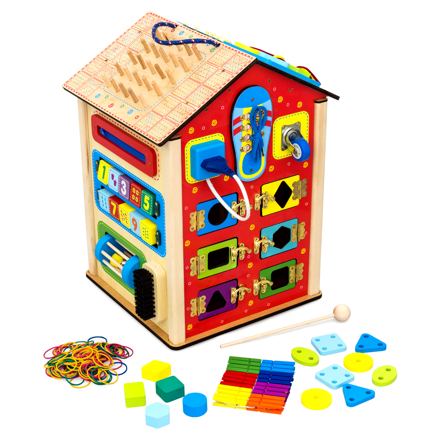 Игрушка Alatoys бизиборд - фото 5