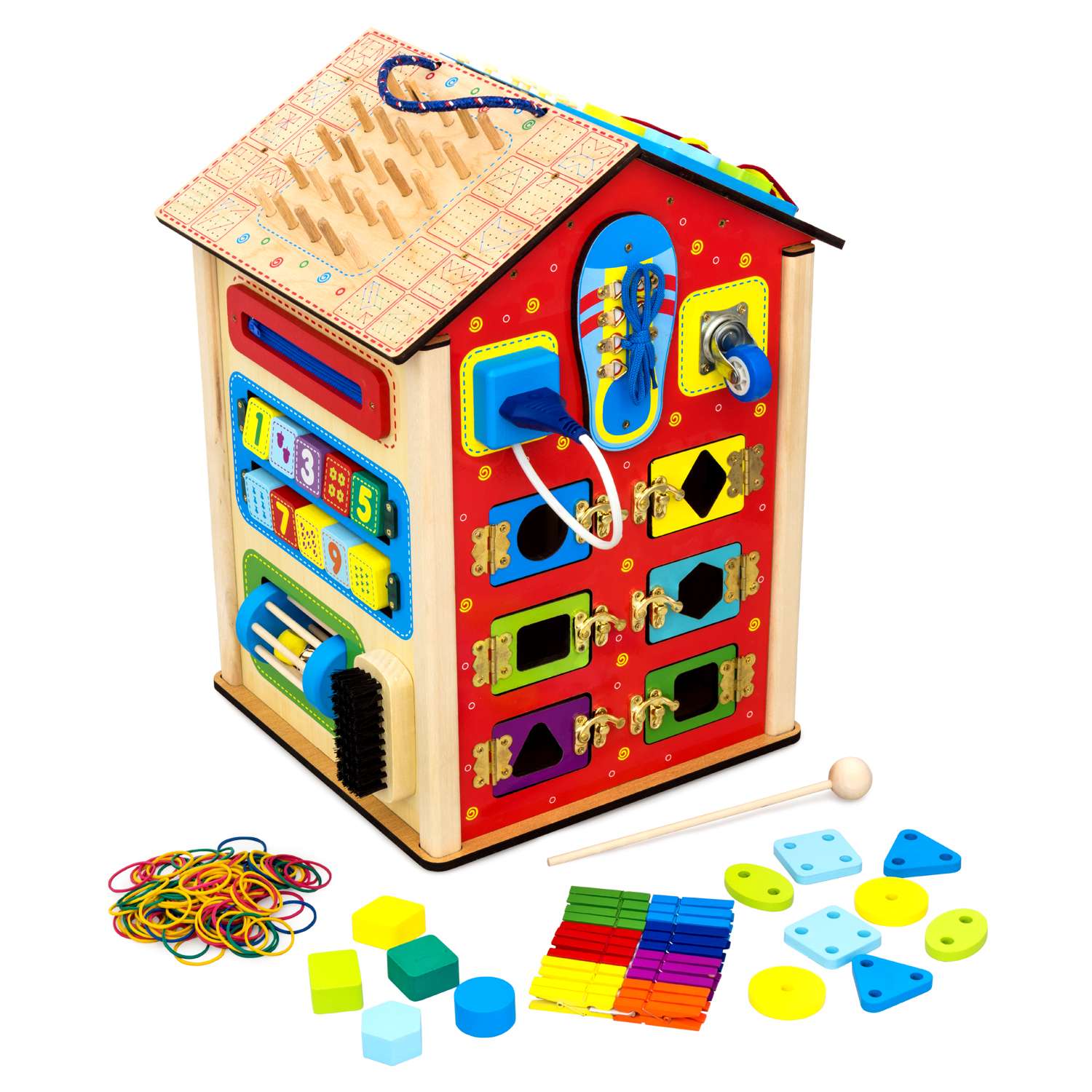 Игрушка Alatoys бизиборд - фото 5