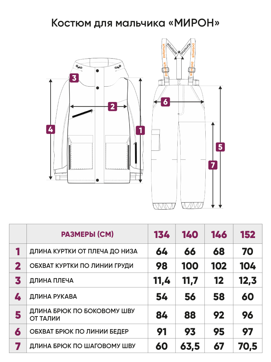 Комплект Potomok 2w24-207гор - фото 15