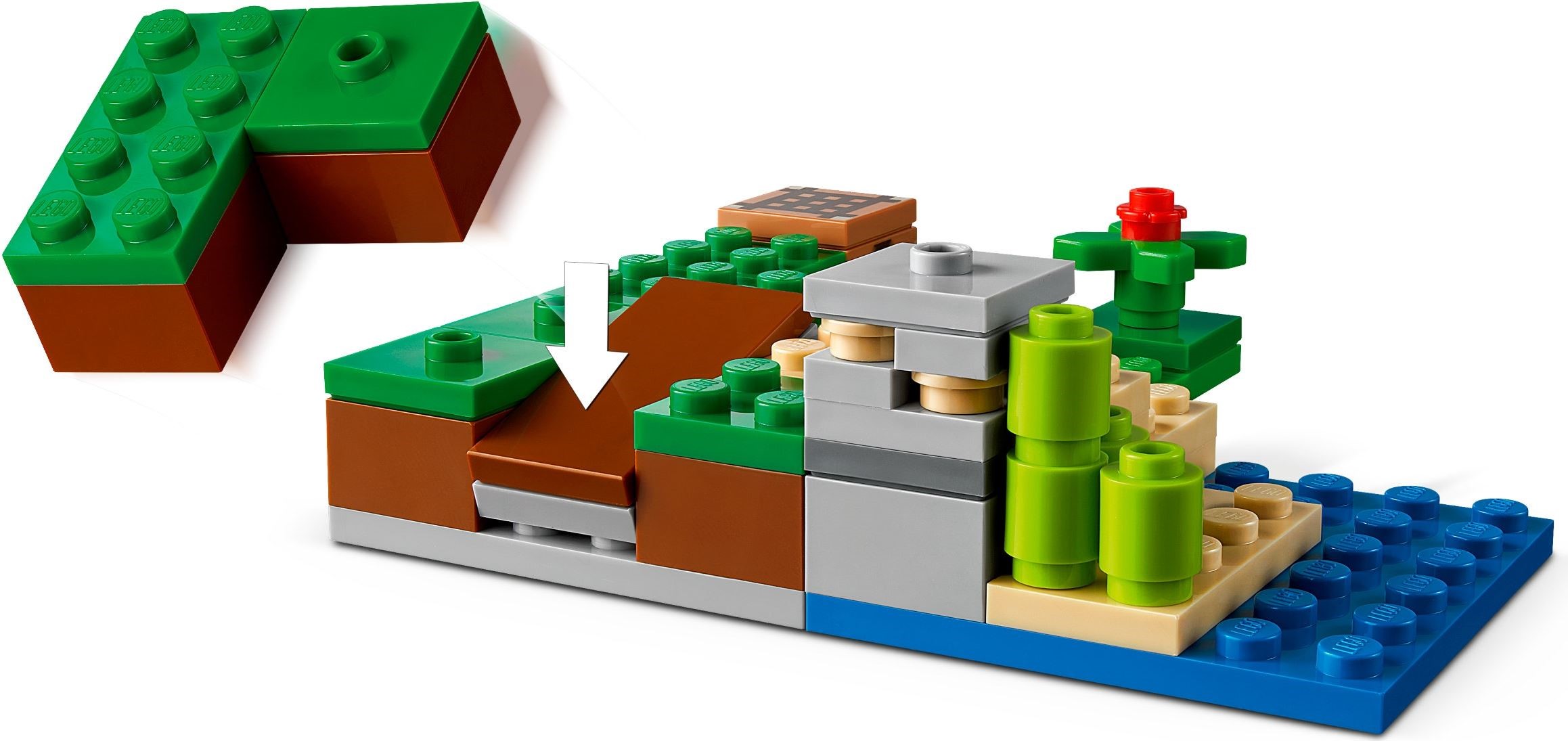 Конструктор LEGO Minecraft 21177 72 дет. - фото 3