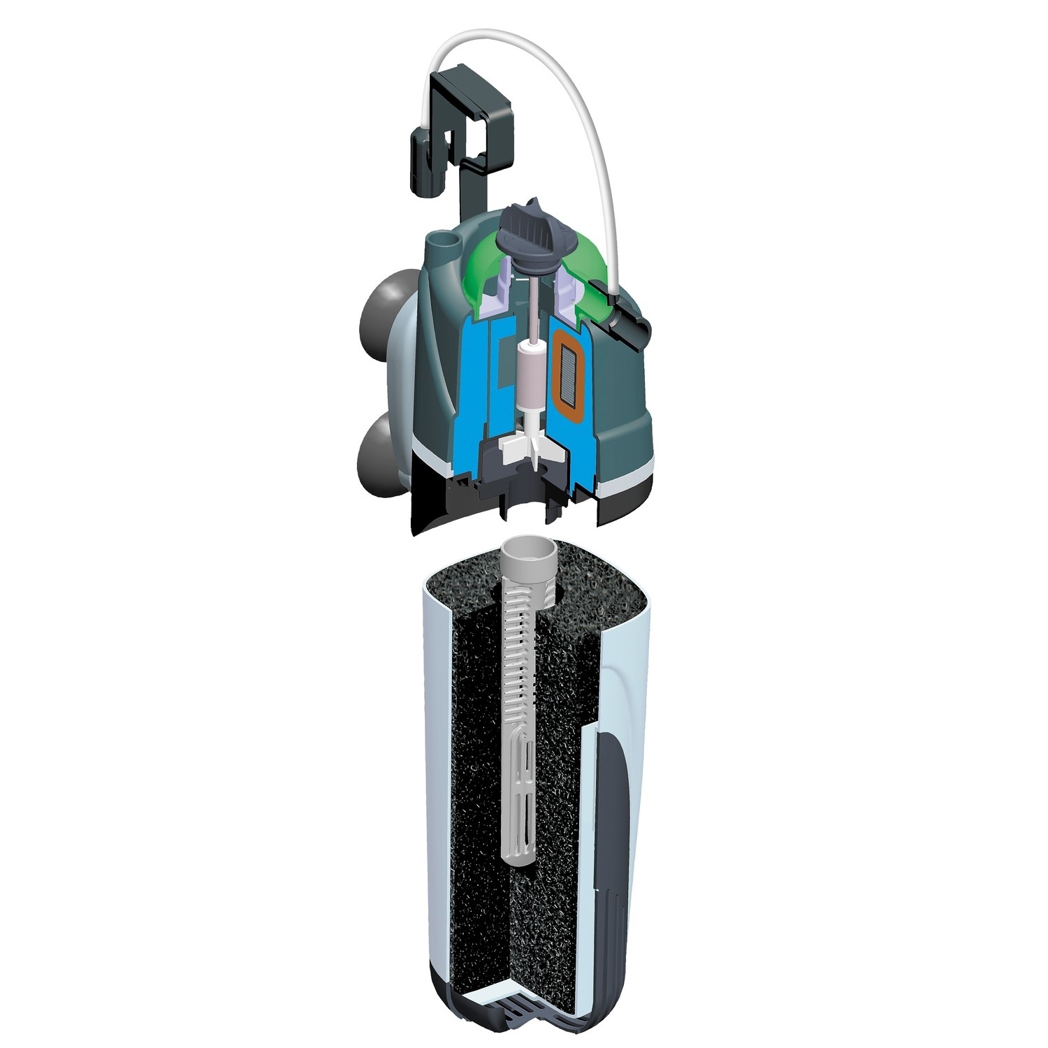 Фильтр для аквариумов AQUAEL Fan Filter 2 plus внутренний 102369 - фото 5