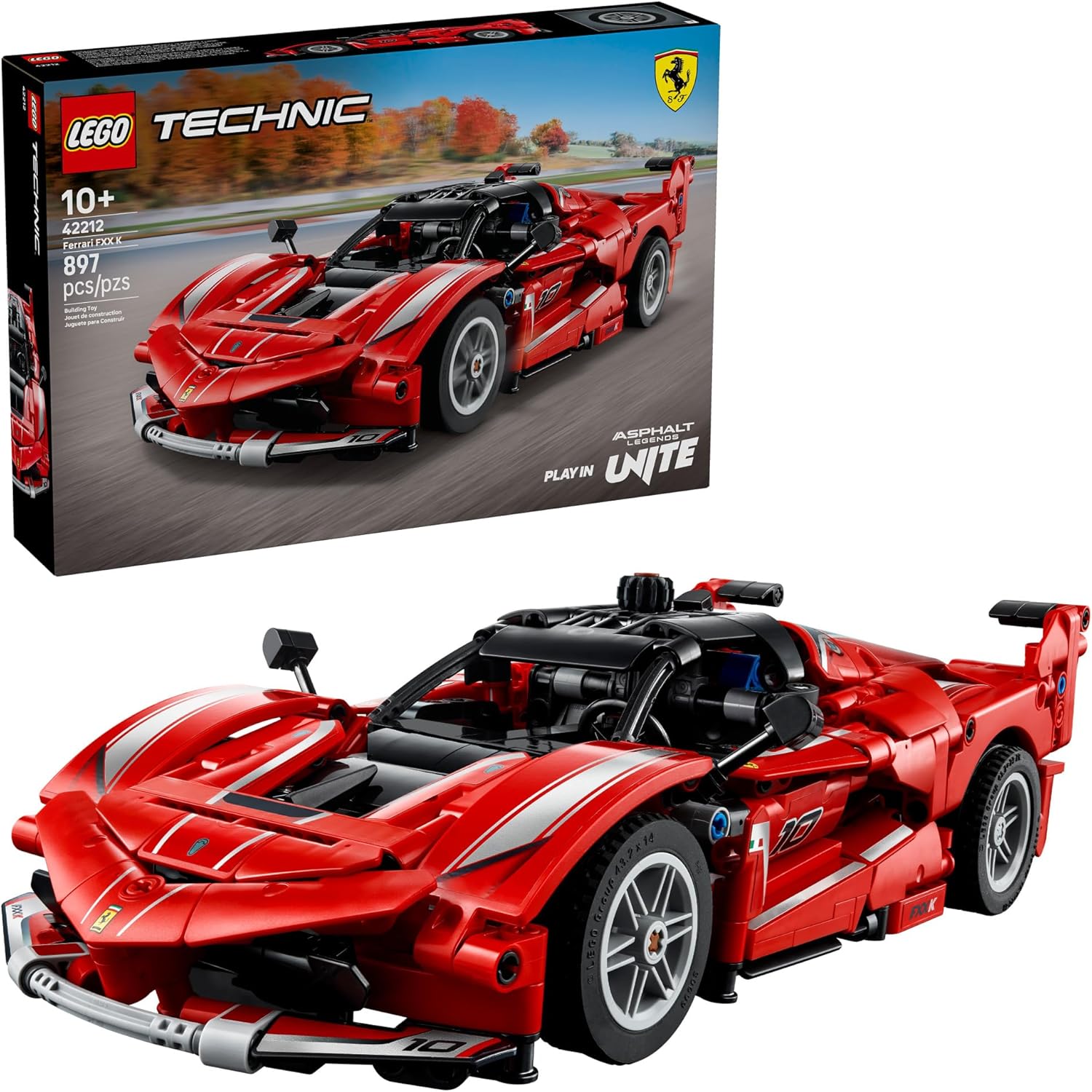 Конструктор LEGO Technic Ferrari FXX K 897 дет. - фото 1