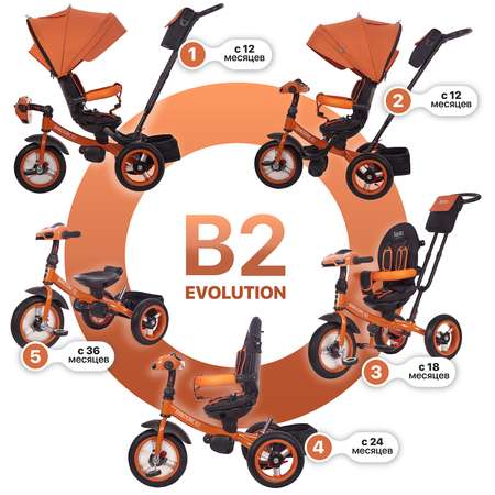 Трехколесный велосипед Nuovita 12 дюймов