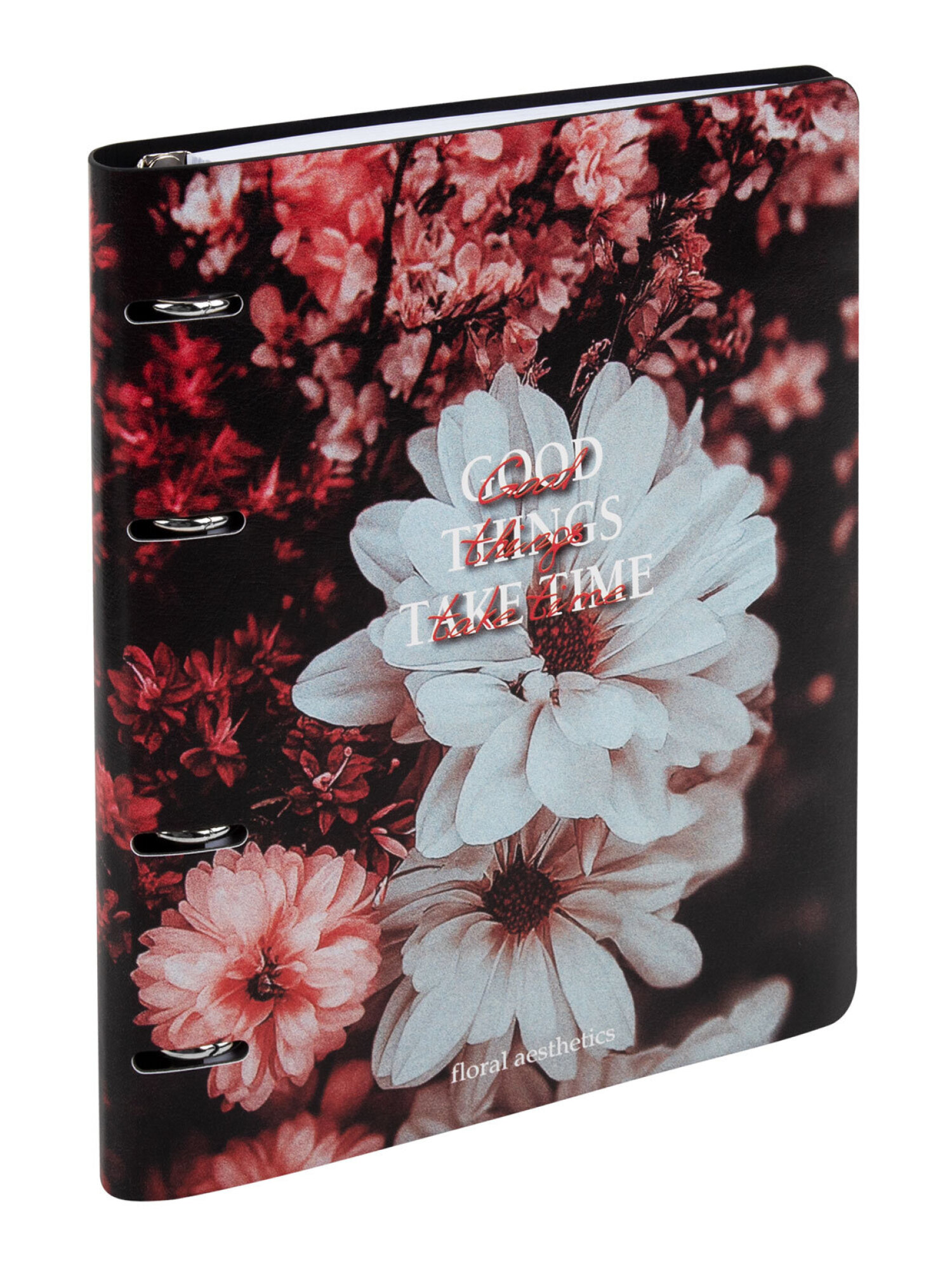 Тетрадь со сменным блоком Brauberg клетка 120 лист. - фото 2