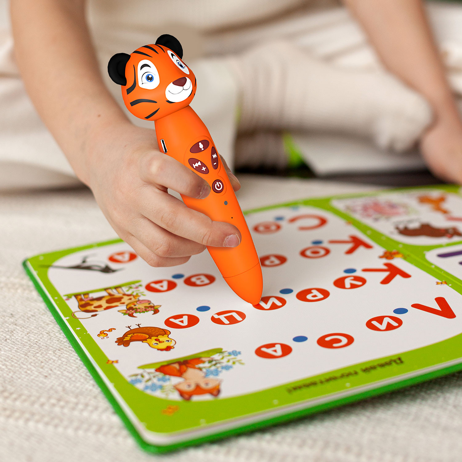 Игрушка BertToys Тигренок + Моя азбука - фото 19