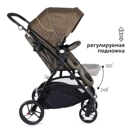 Коляска прогулочная Babyton Urban Brown