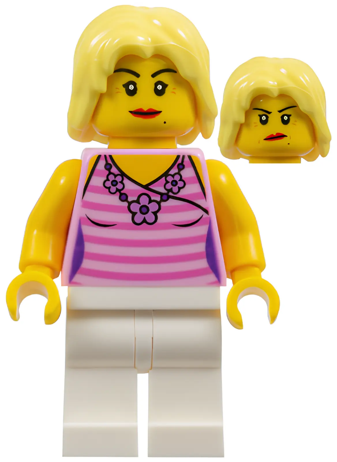 Фигурка LEGO Mom Pink Striped - фото 1
