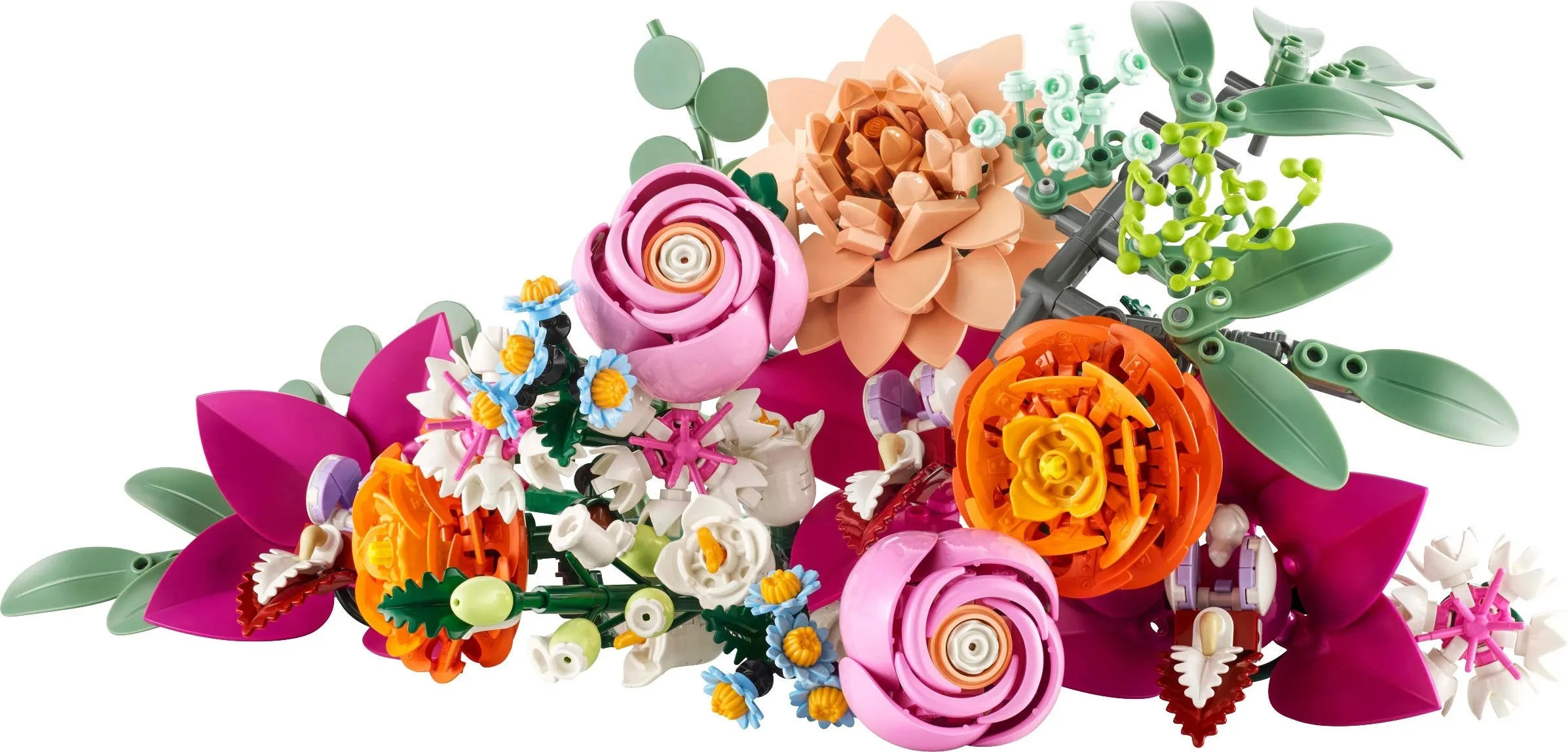 Конструктор LEGO Botanicals Букет Розовых цветов 749 дет. - фото 5
