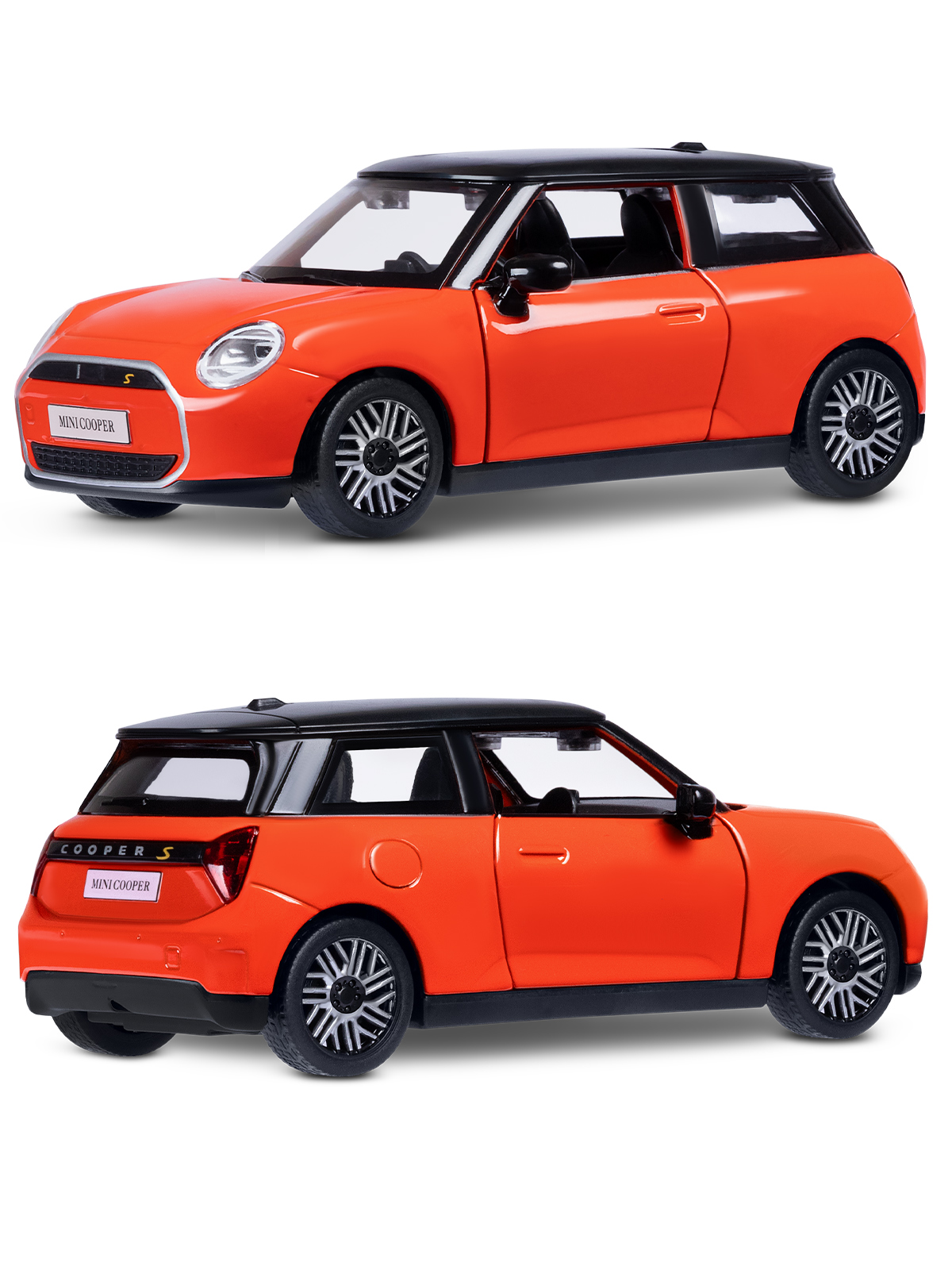 Автомобиль АВТОпанорама BMW Mini Cooper 1:28 JB1251756 - фото 15